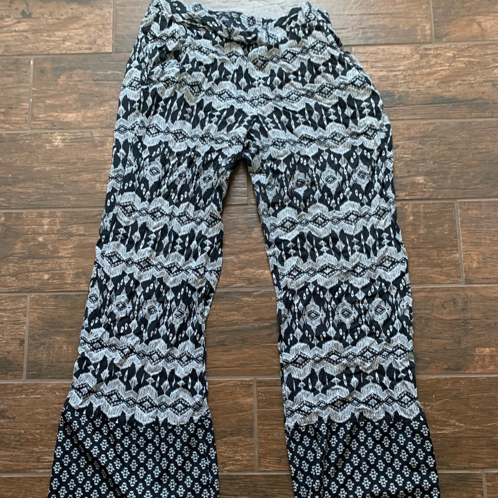 bohemian flair pants